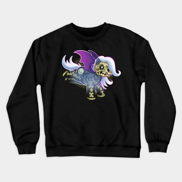 My Little Apocalypse : Death Crewneck Sweatshirt by InkyMcStapleface